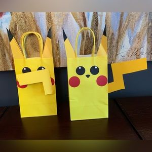 Pikachu Pokémon Gift Bags 🎉